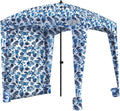 Qipi Beach Cabana Easy to Set Up Canopy 6 ft x 6 ft - Quick Shade