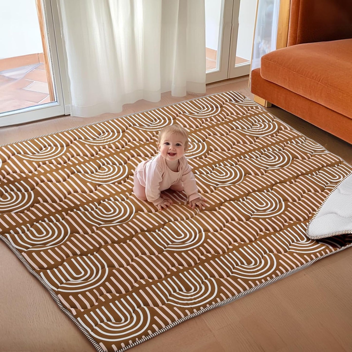 Soft Thicker Baby Mat for Floor, Extra Large Play Mat 71x59 in