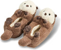 Funny Animal Hug Plush Slippers for Women - Cozy Non-Slip House