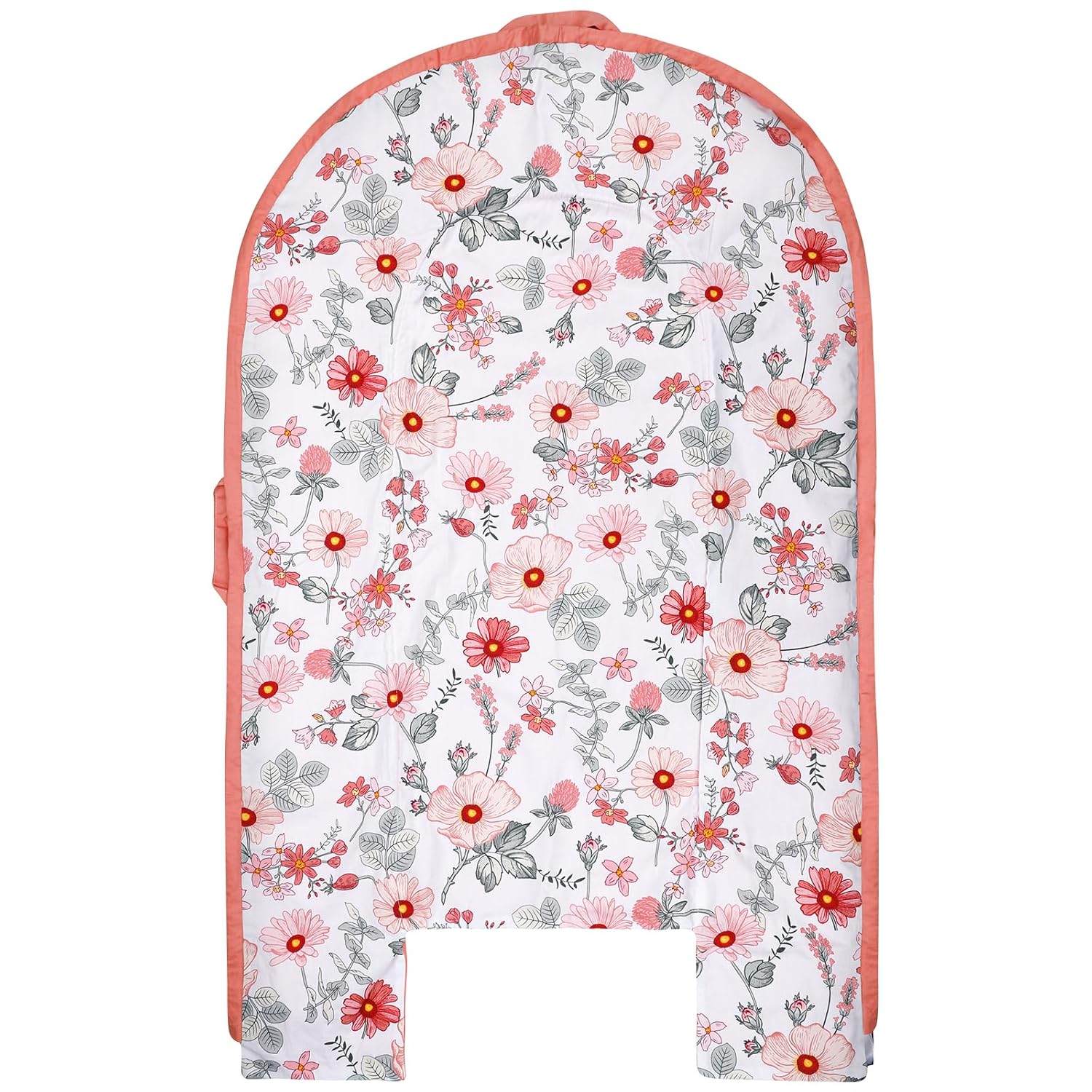 Soft Pink Cotton Baby Lounger Cover - Ultimate Comfort!