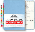 July 2025-2026 Planner A4 Pro Max 8.5 x 11 - Daily, Weekly & Monthly