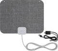 Mohu Leaf Stitch Amplified Indoor TV Antenna - 60-Mile Range