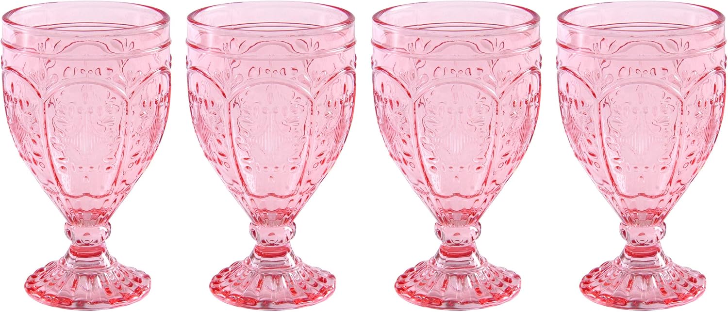 Fitz and Floyd Trestle Goblet Set for Elegant Entertaining