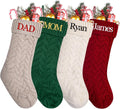 Personalized Christmas Stockings 18 in Large Family Set - Custom Names