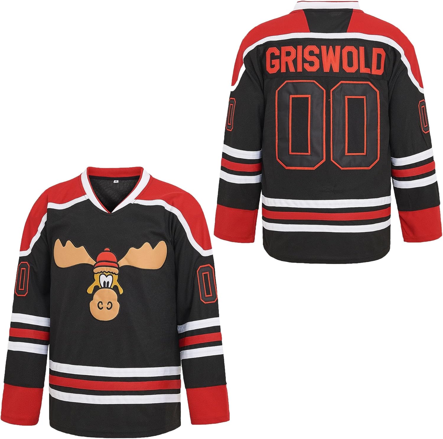 PERC30 Hockey Jerseys #00 Movie Men's Stitched Letters and Numbers