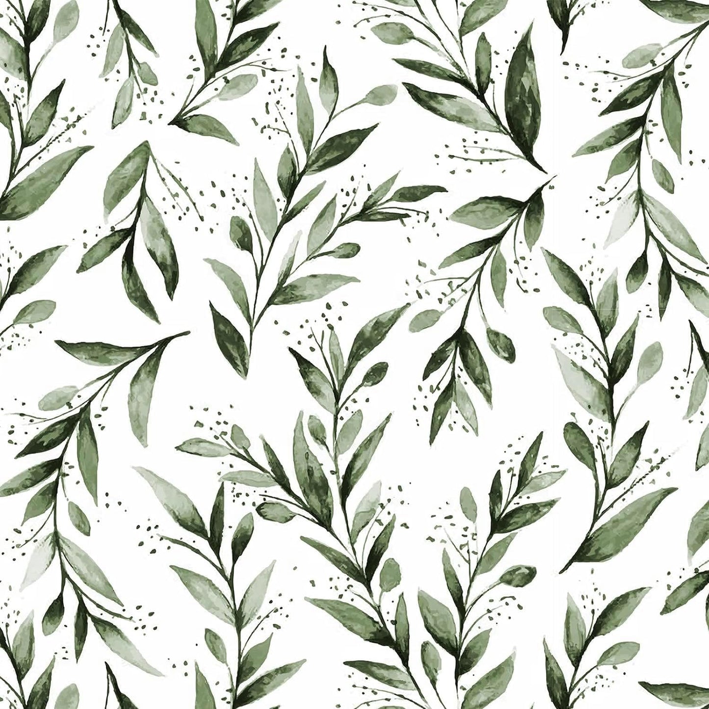 Livebor Green Leaf Wallpaper Peel and Stick for Modern Homes