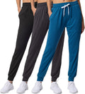 Women's Ultra-Soft Lounge Joggers 3 Pack - Comfortable (Style KY2H)