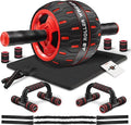 Ab Workout Equipment Ultra Ab Roller Wheel Kit - Complete Home Set