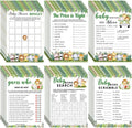 302 Pcs Safari Baby Shower Games Set by Jetec