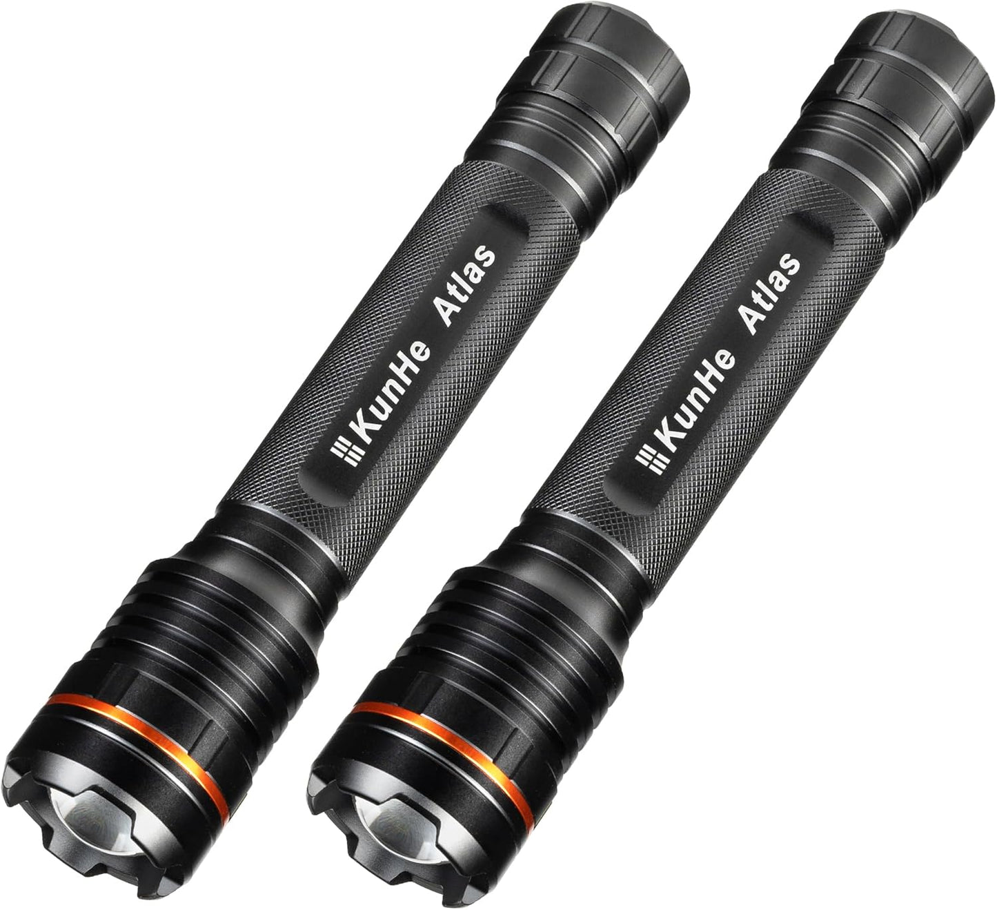 KunHe Heavy Duty 3D Cell LED Flashlight for Home and Camping