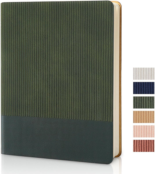 TSFPapier Dark Green Leather Journal B5 - 160 pages
