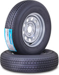 Trailer Tire Wheel Assembly ST185/80R13 6-Ply C 94N 5 Lug - Durable