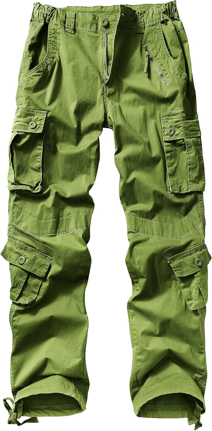 AKARMY Womens Cargo Pants with Pockets for Outdoor Activities