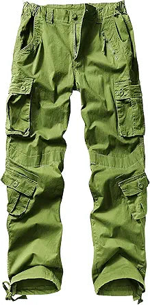 AKARMY Womens Cargo Pants for Outdoor Casual and Work Use