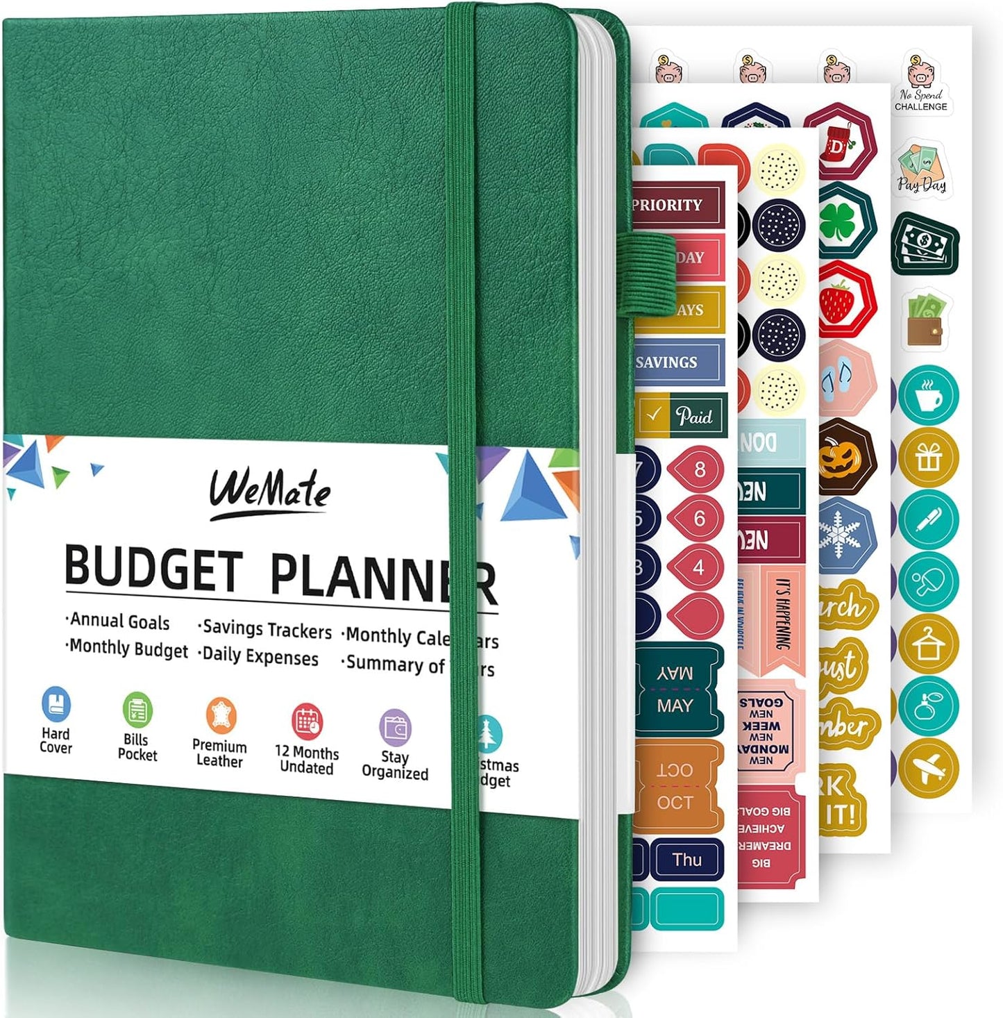 WEMATE Budget Planner 2025 - Financial Peace A5
