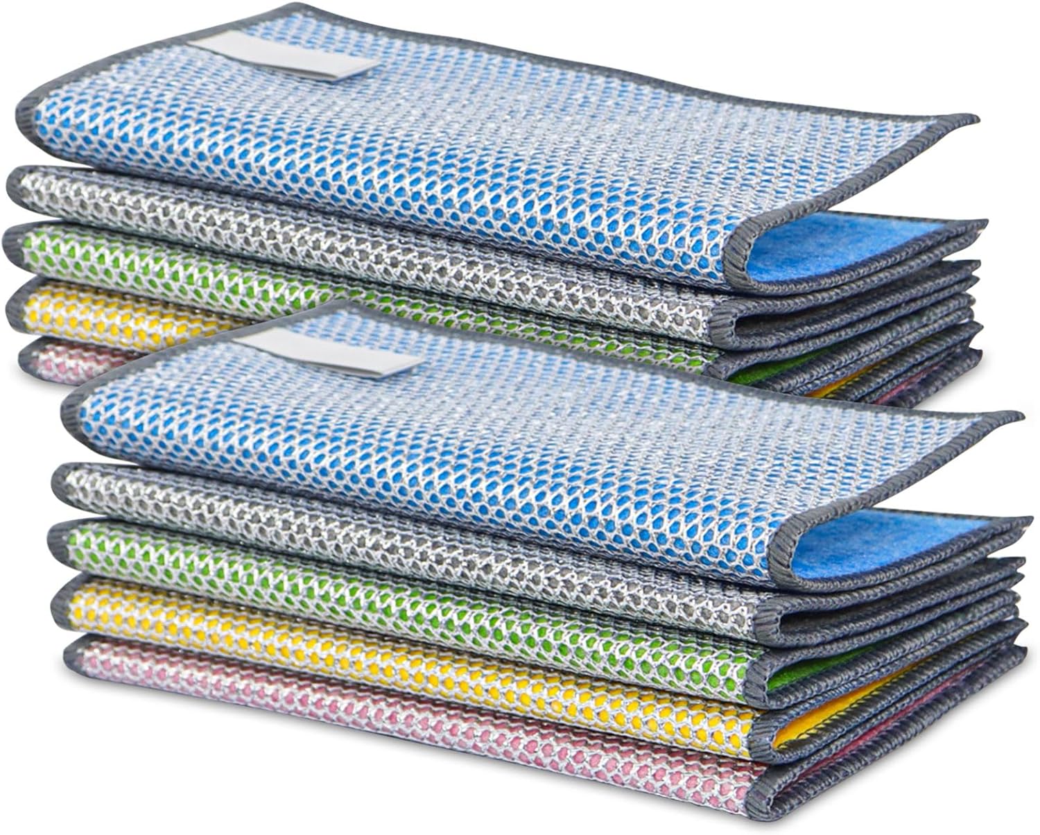 Non-Scratch Dish Cloths Pack by Hipruict