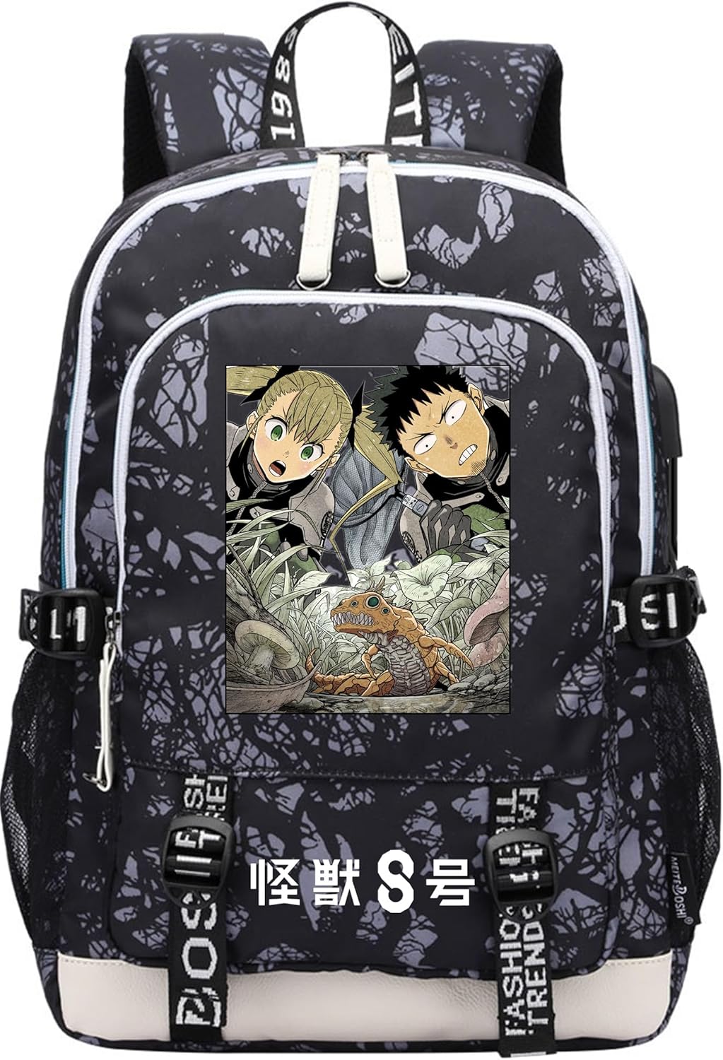 Anime Kaiju No. 8 Backpack for School and Daily Use