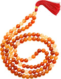 Amazing Gemstone Crystal Mala Beads - 108 Prayer Beads (Style Z7ZQ)