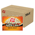Kettle Corn Microwave Popcorn 36 Bags Pack - Sweet & Salty Snack