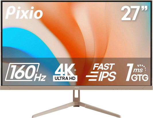 Pixio PX27U Wave Beige 27 inch 4K 160Hz Gaming Monitor Review