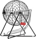 11 in Steel Bingo Cage - Professional Durable Spinner for 7/8 in Balls
