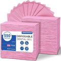 550 Pack Disposable Dental Bibs 13in x 18in - Large Waterproof