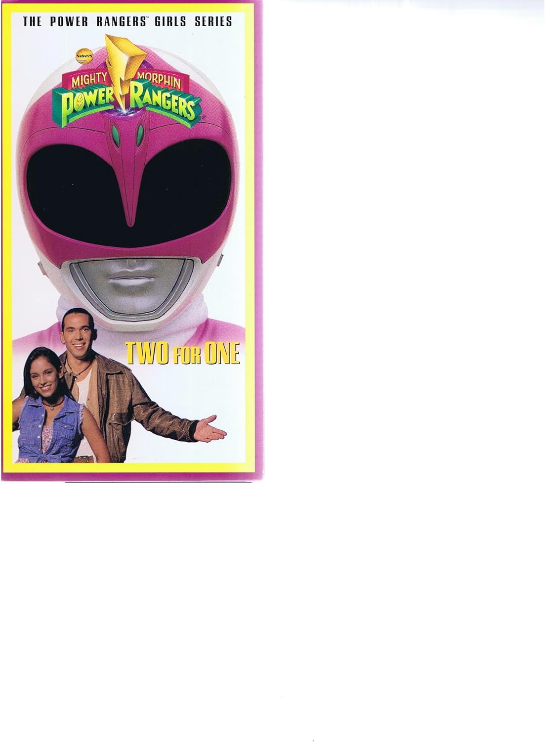 Mighty Morphin Power Rangers 2-for-1 VHS Bundle