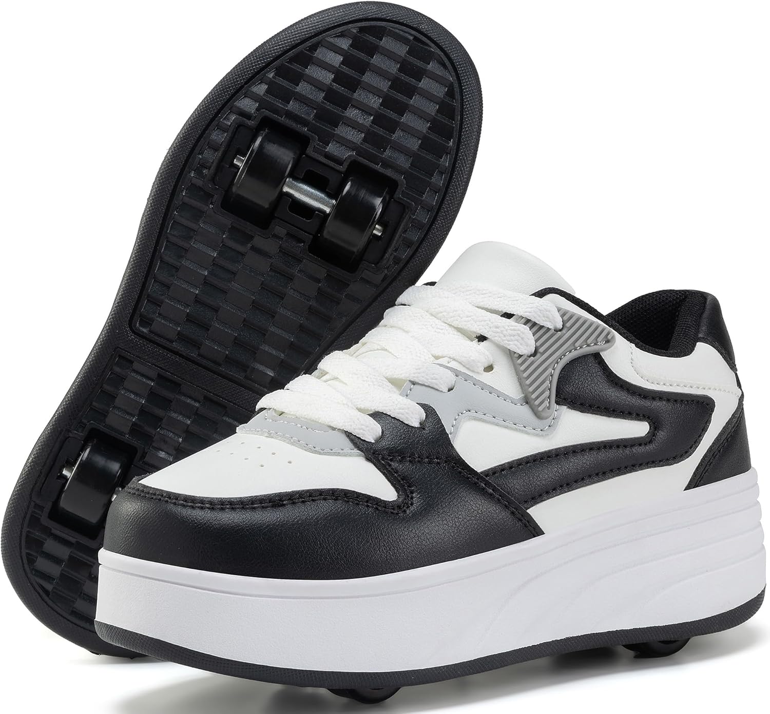 Roller Skate Shoes for Kids with Detachable Wheels for Fun