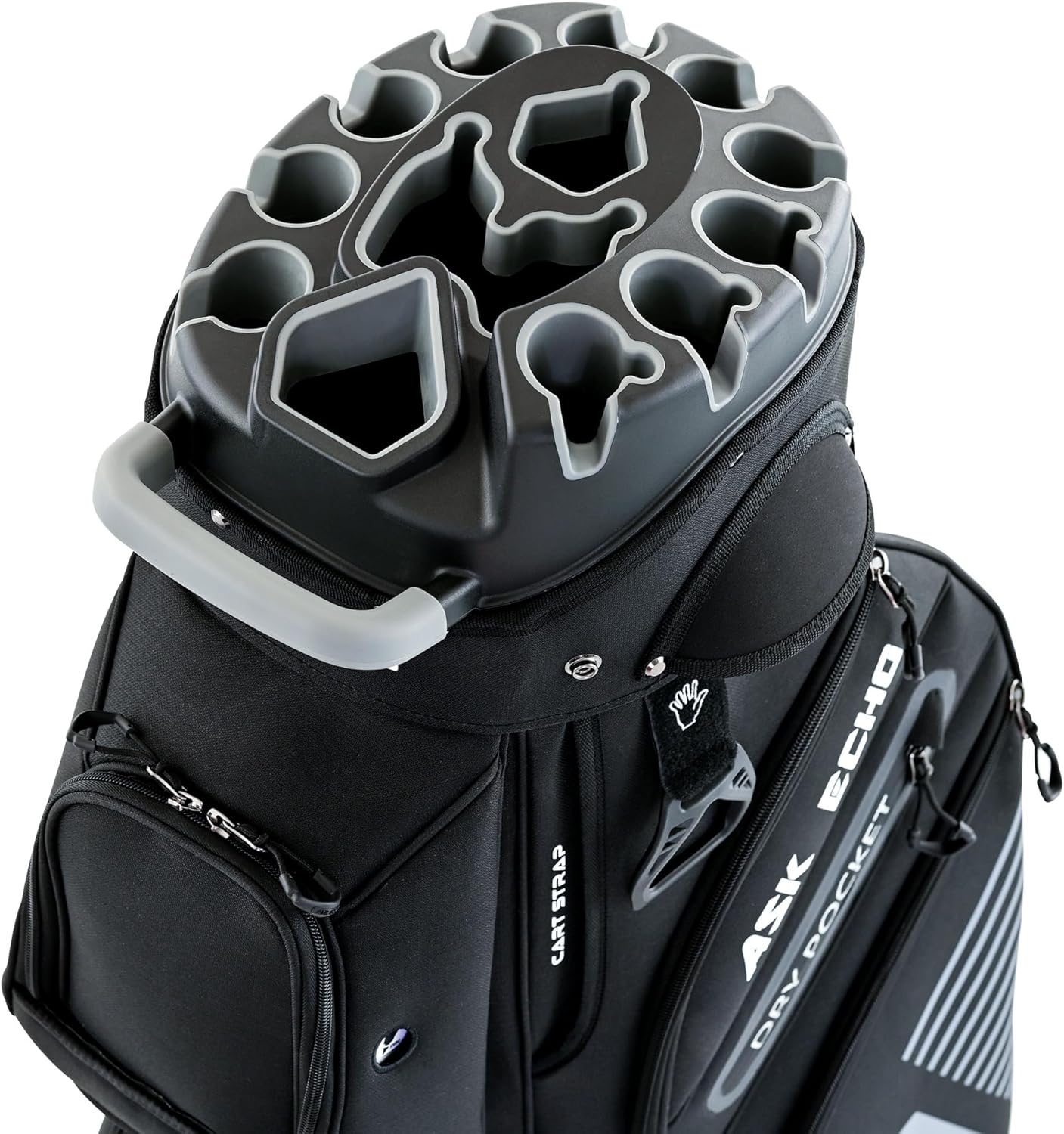 Premium 14-Way T-Lock Golf Cart Bag: Organized & Protected