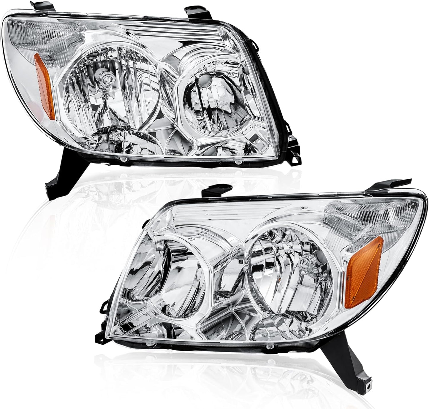 Pair Headlights Assembly for Toyota 4Runner 2003-2005 Models