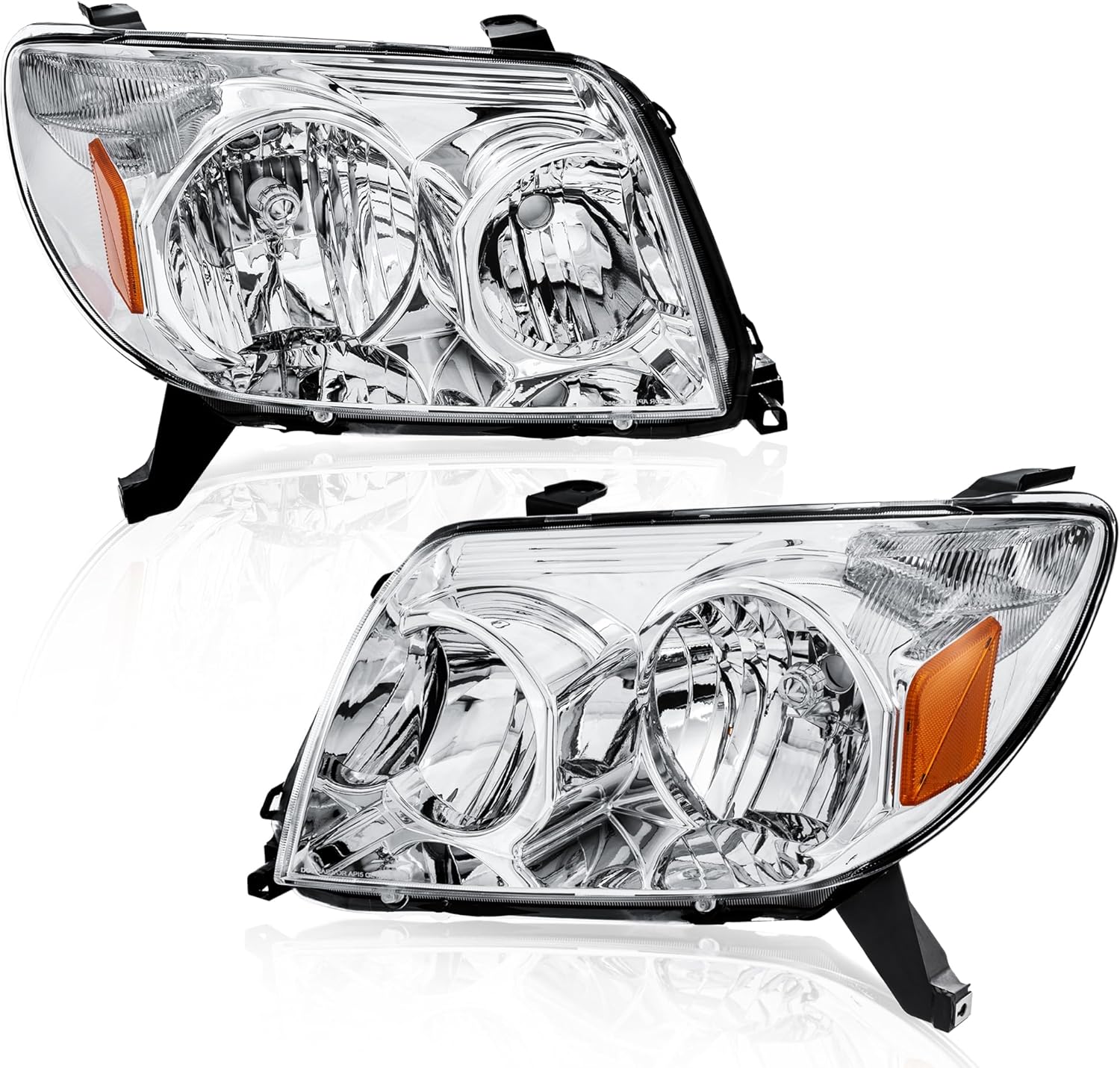 Pair Headlights Assembly for Toyota 4Runner 2003-2005 Models