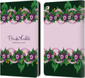 Frida Kahlo Purple Florals Leather Wallet iPad Air 2 Case - Slim