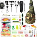 Sosation 134 Pcs Fishing Tool Kit and Tackle Box - Complete Starter