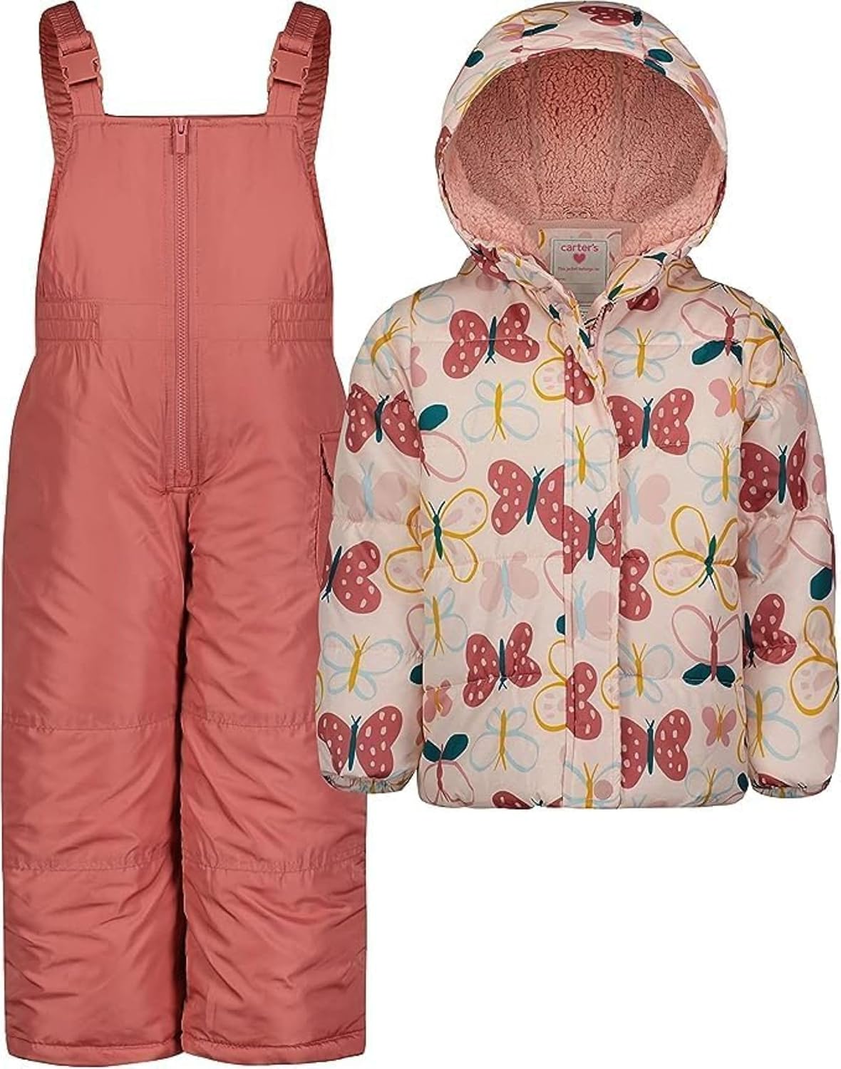 Carter's Girls 2-Piece Snowsuit Puffer Jacket and Snow Pants