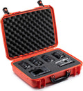Evergreen 710 Orange Hard Protective Photographer Case - Travel Safe