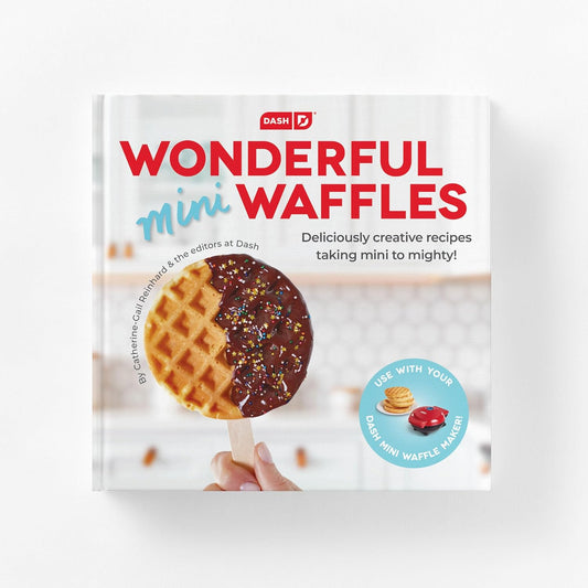 DASH Mini Waffles Recipe Book - 80+ Allergen-Friendly Recipes!