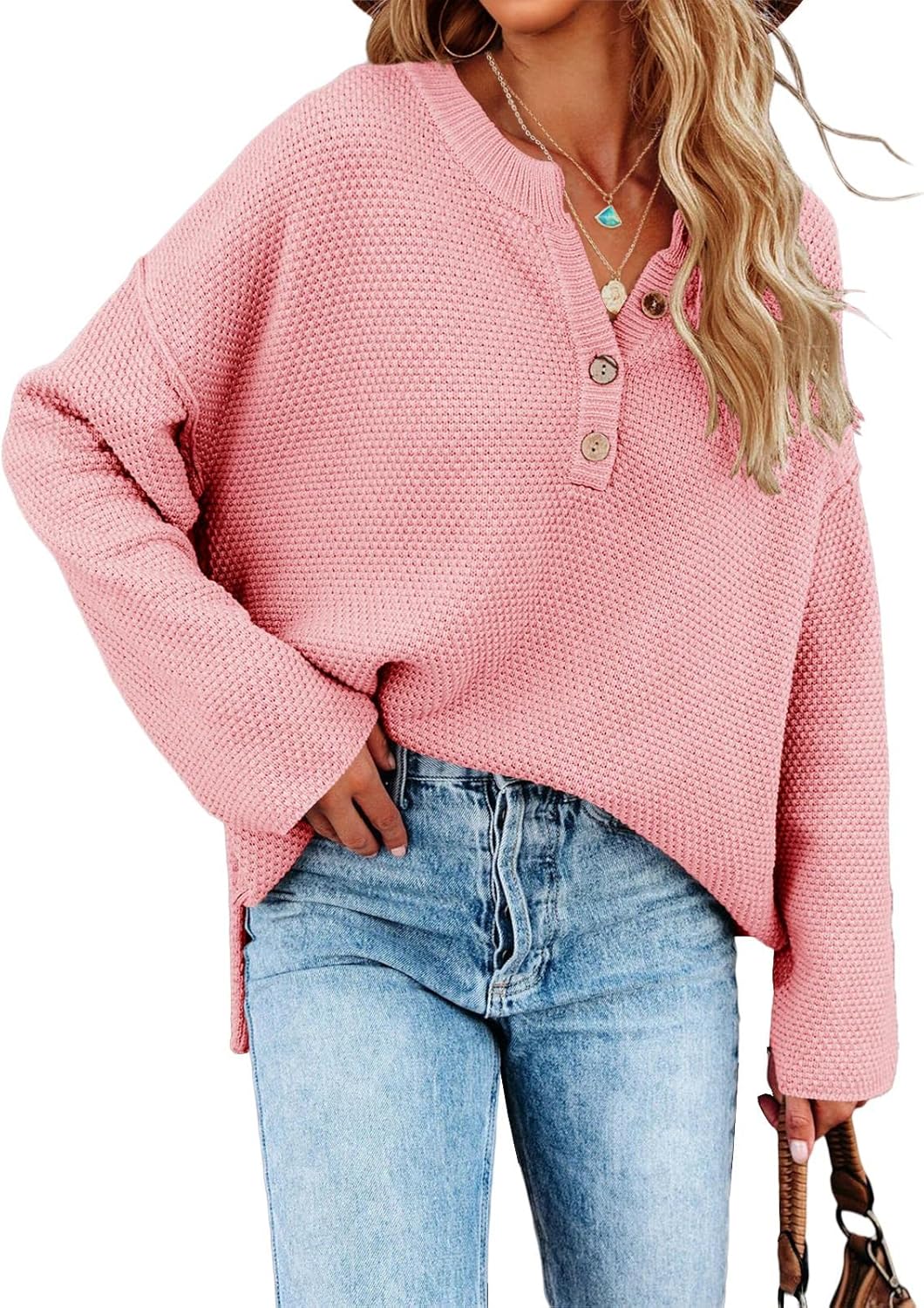 Saodimallsu Women's Oversized Sweaters for Cozy Style
