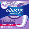 Always Daily Extra Protect Liners Extra Long Length - Reliable Daily