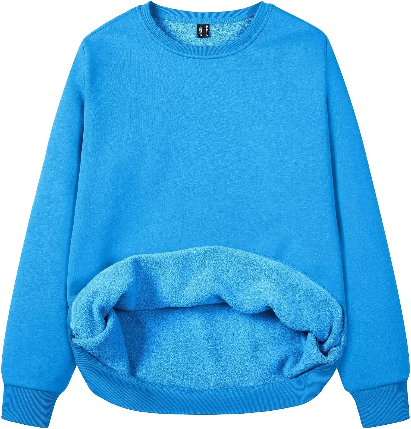 MAGCOMSEN Women's Fleece Lined Sweatshirt for Cozy Comfort