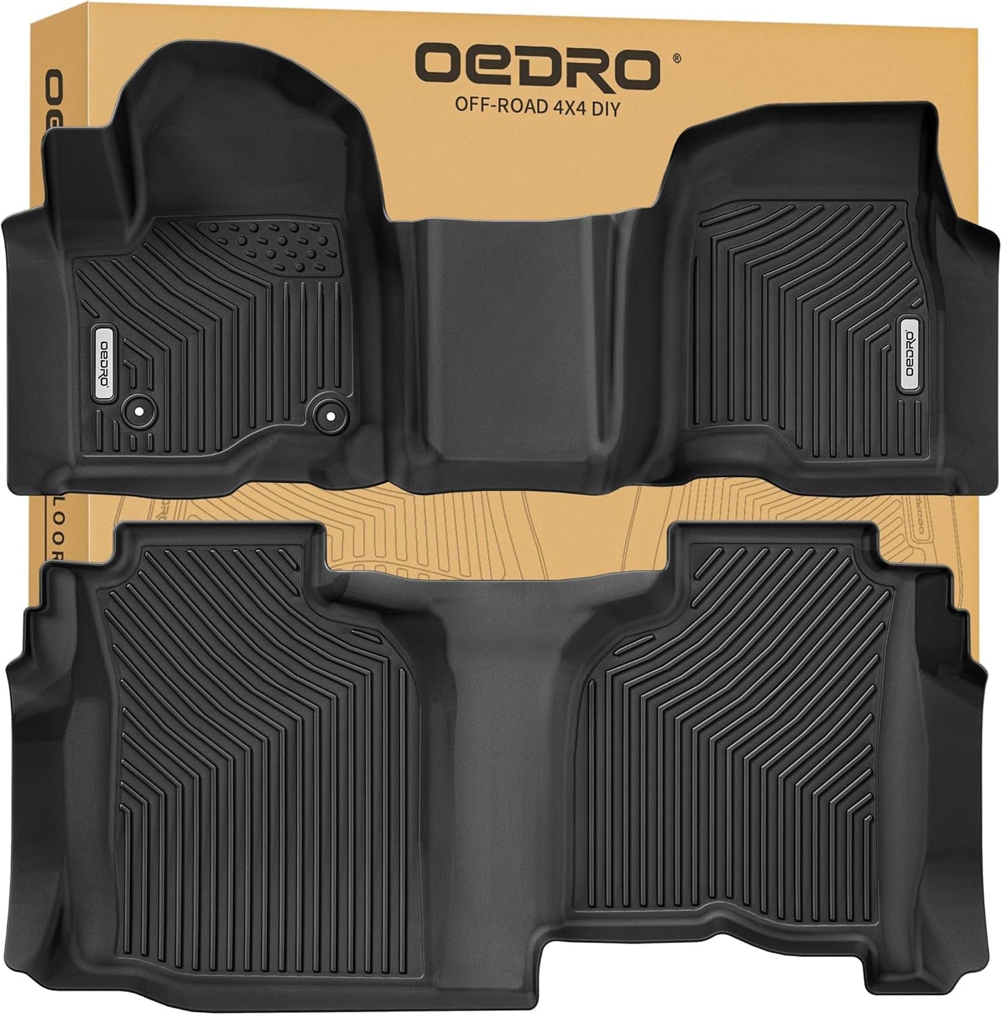 Custom Fit OEDRO Floor Mats for 2019-2025 Chevrolet Silverado