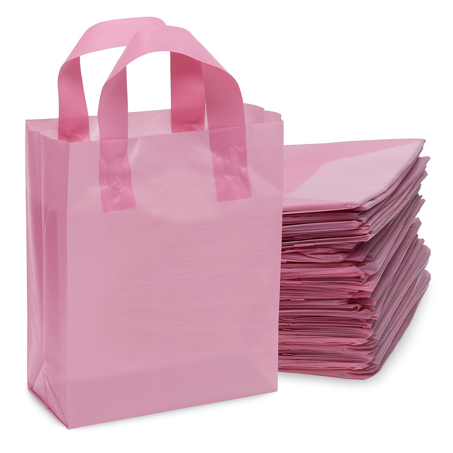 Prime Line Packaging Pink Gift Bags for Small Business Needs