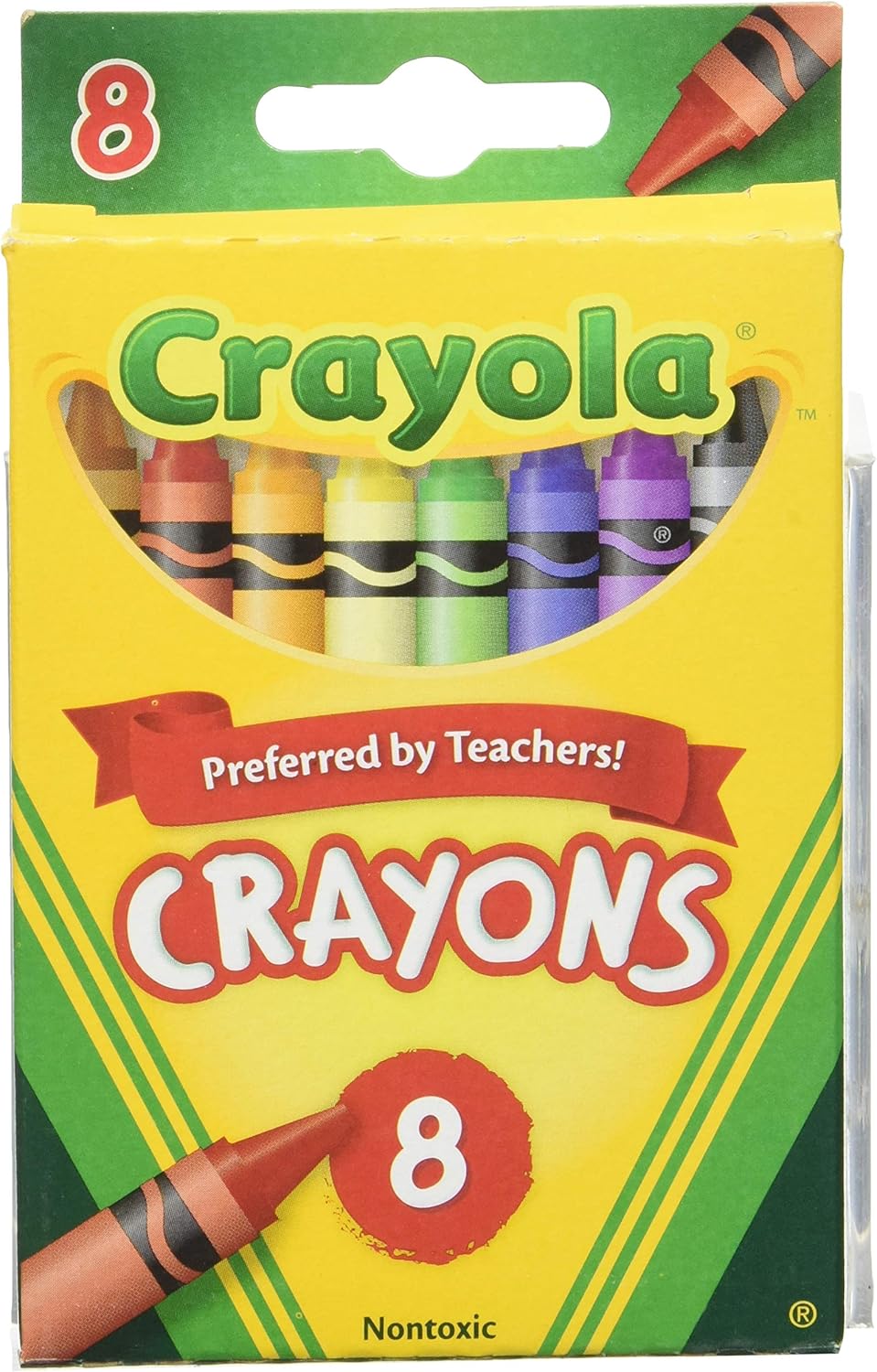 Crayola Crayons 8 Count Case of 48 for Creative Fun