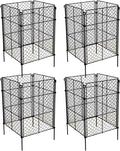 Plant Protectors 12.6 in x 16 in 4-Pack Plant Cages - Keeps Critters