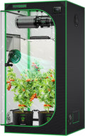 VIVOSUN 3x3 Grow Tent 36x36x72 in - High Reflective Mylar