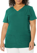 HeartSoul Scrubs V-Neck Medical Top for Women - Comfortable