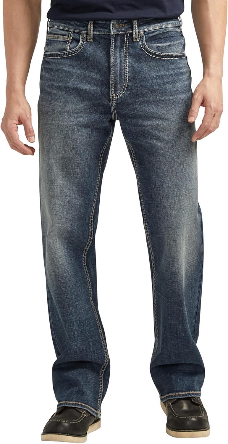 Gordie Relaxed Fit Straight Leg Jeans for Everyday Comfort