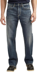 Gordie Relaxed Fit Straight Leg Jeans for Men by Silver Jeans