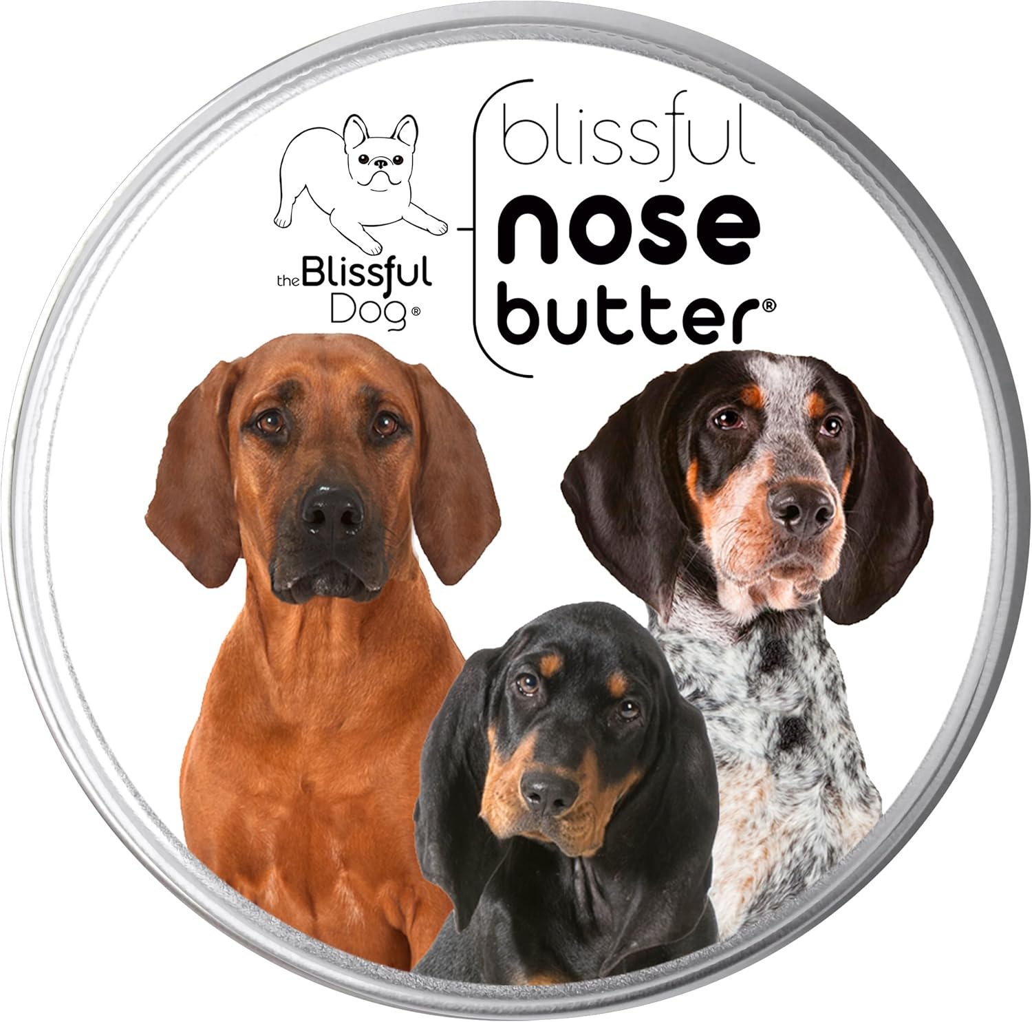Coonhound Unscented Nose Butter for Dogs - 8-Ounce Moisturizer