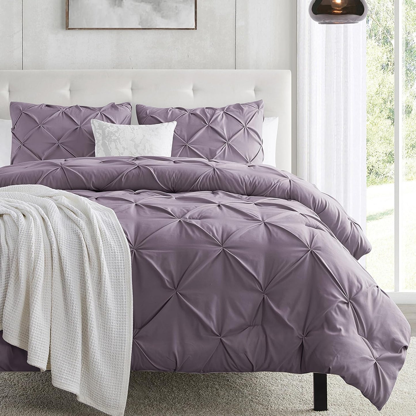 Luxurious King Size Duvet Cover Set - Soft Microfiber Bedding