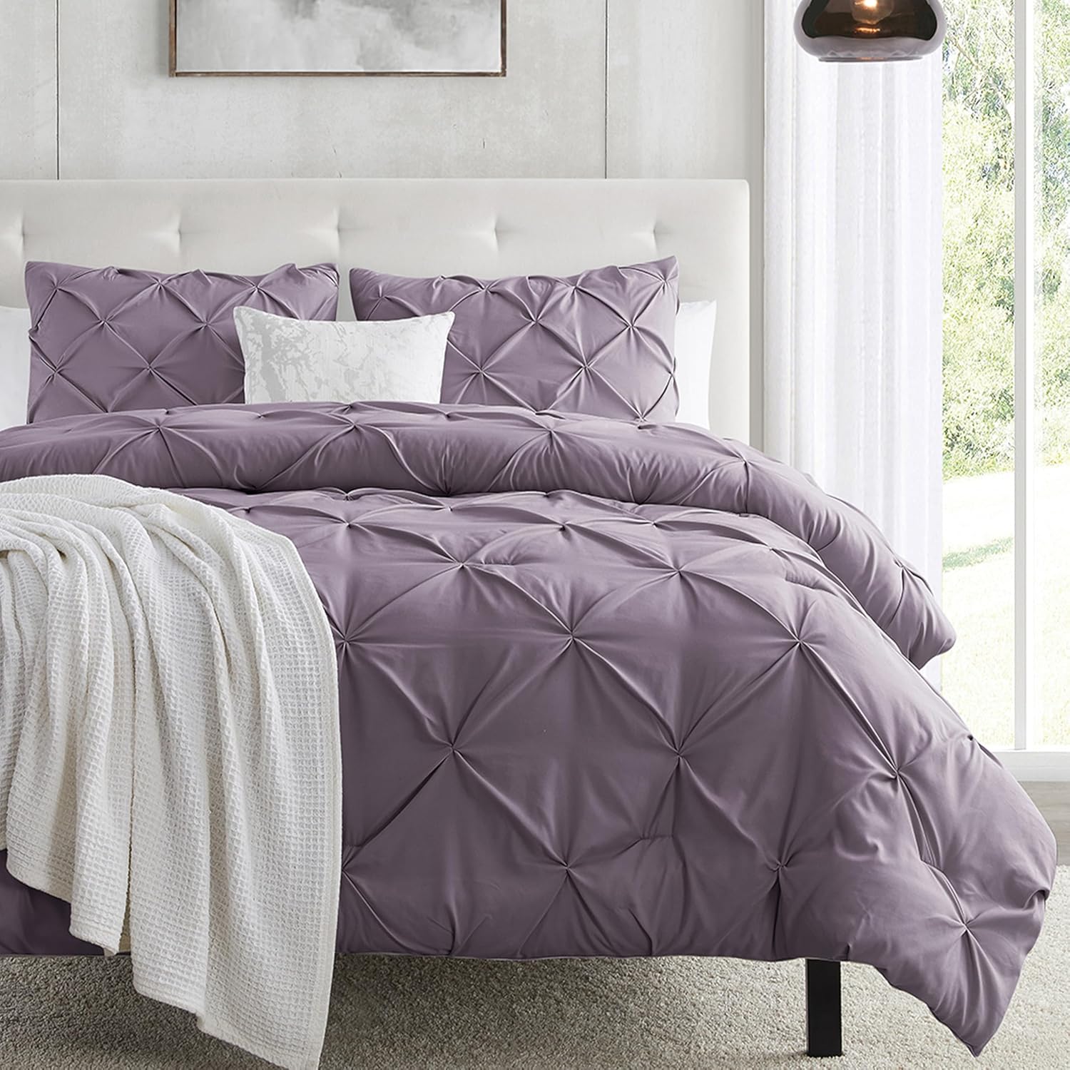 Luxurious King Size Duvet Cover Set - Soft Microfiber Bedding